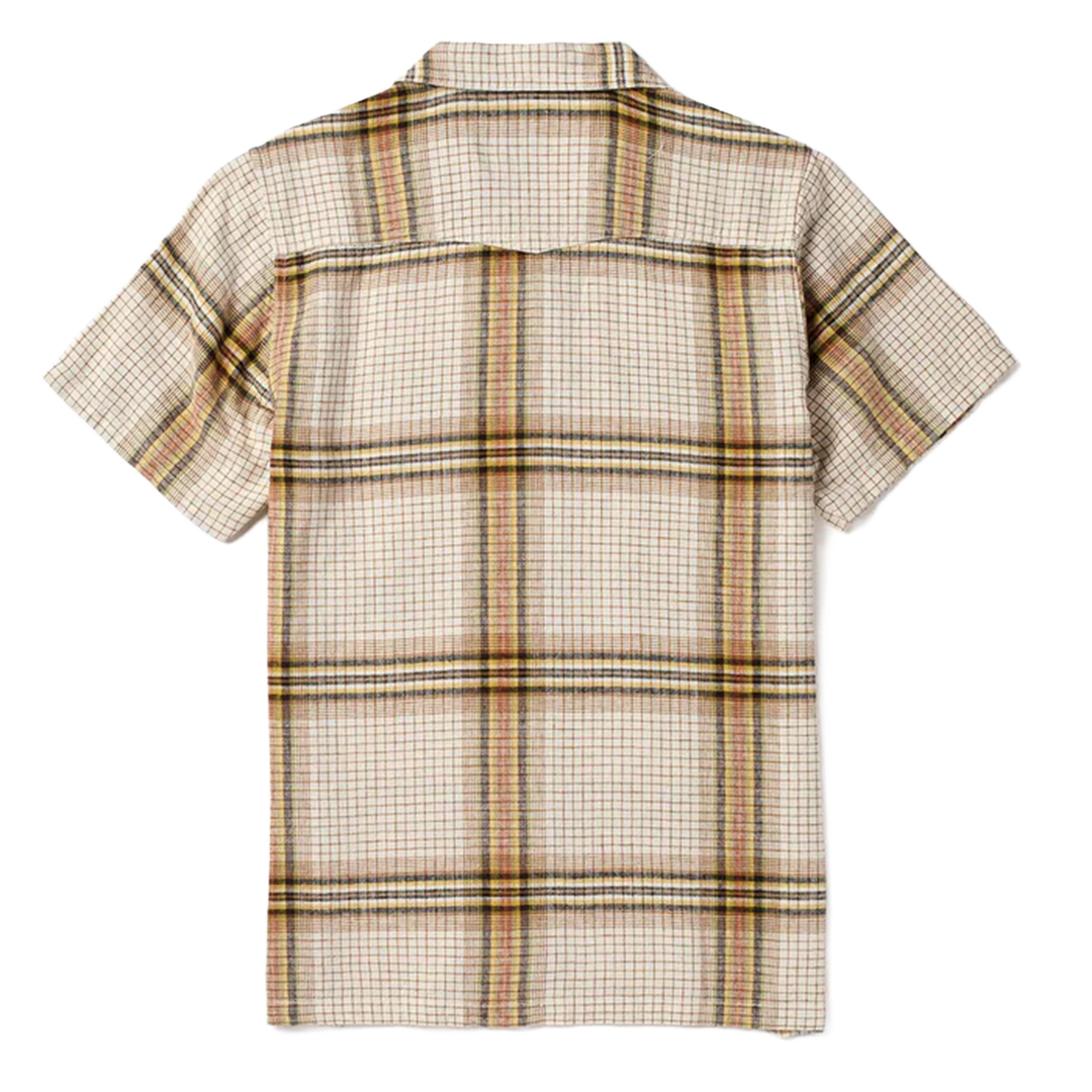 Whippersnapper S/S Shirt - White Wash Plaid