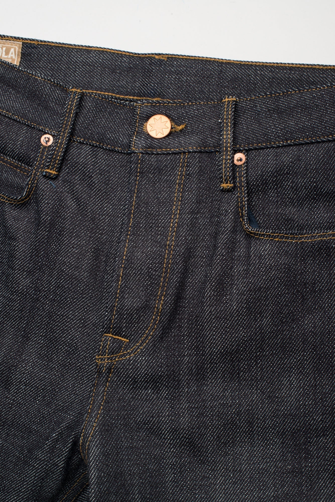 Freenote Cloth - 17 Oz Blue Slub - Portola