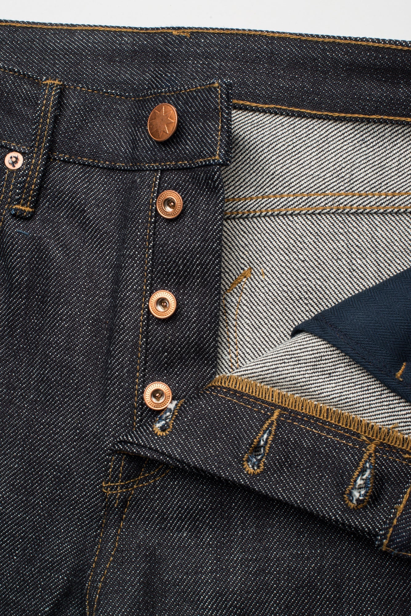 Freenote Cloth - 17 Oz Blue Slub - Portola