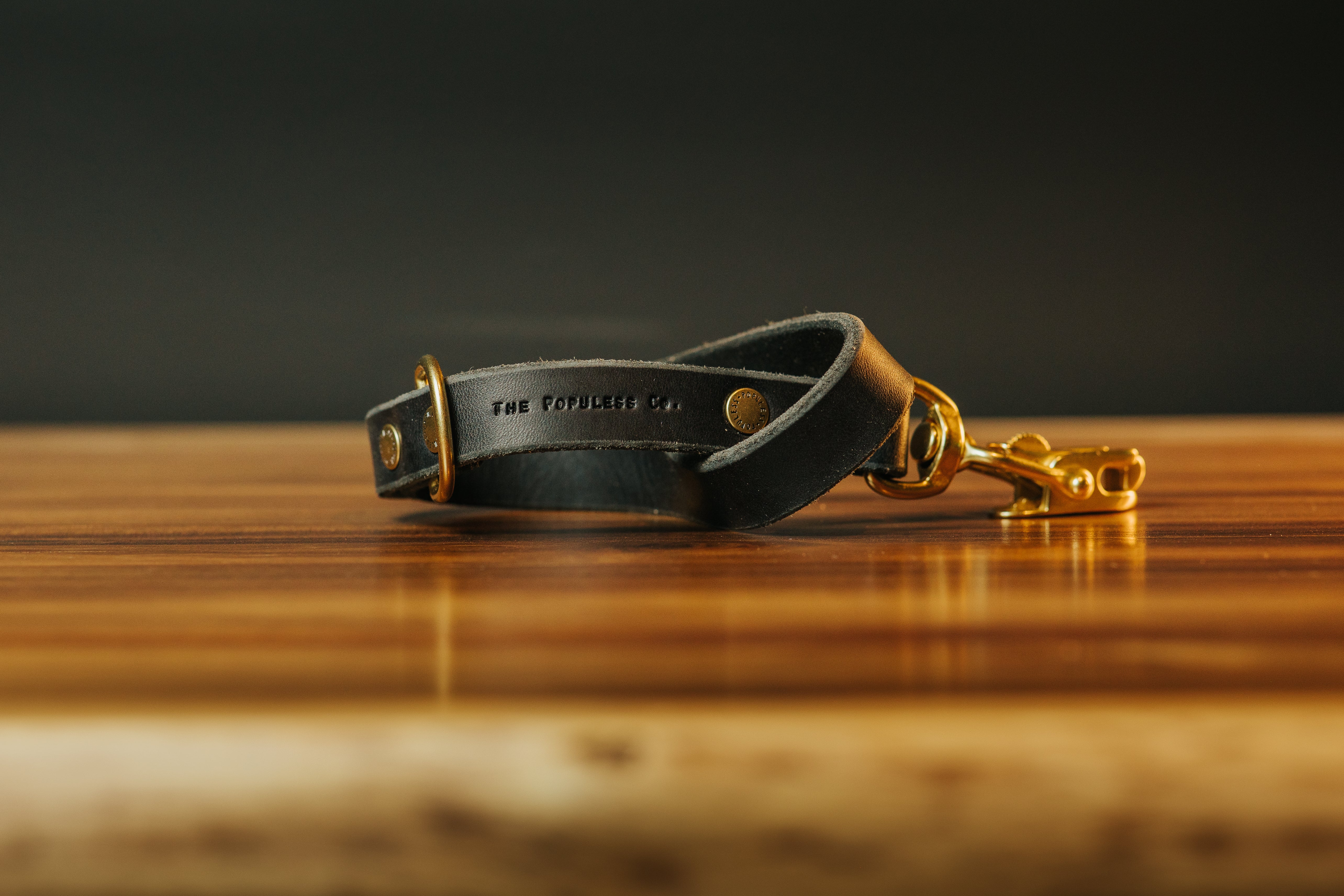 The Gus - Dog Lead - Black