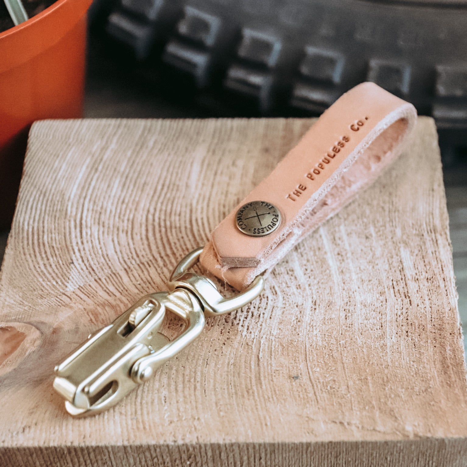 The LOCK Fob - Natural