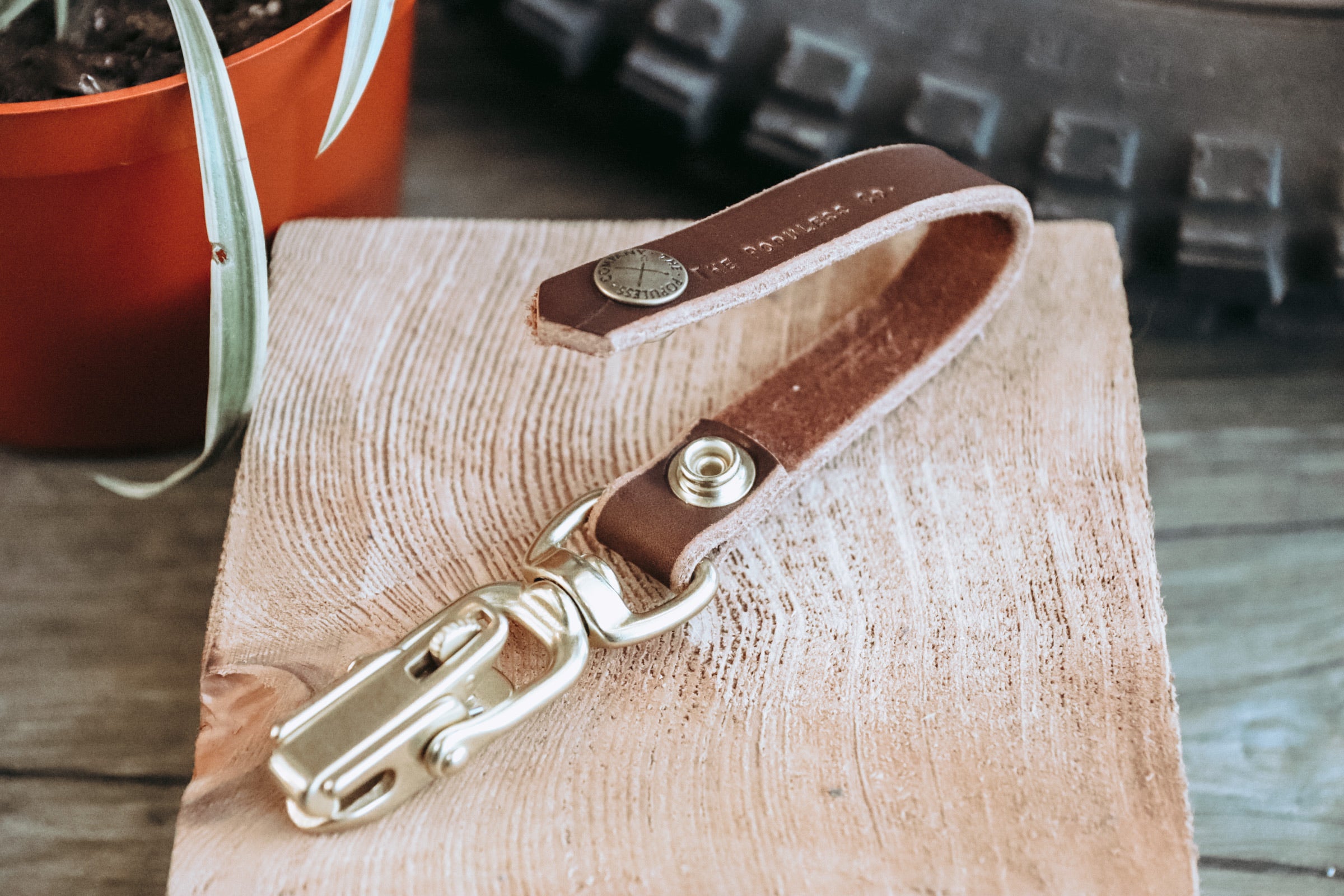 The LOCK Fob - Brown