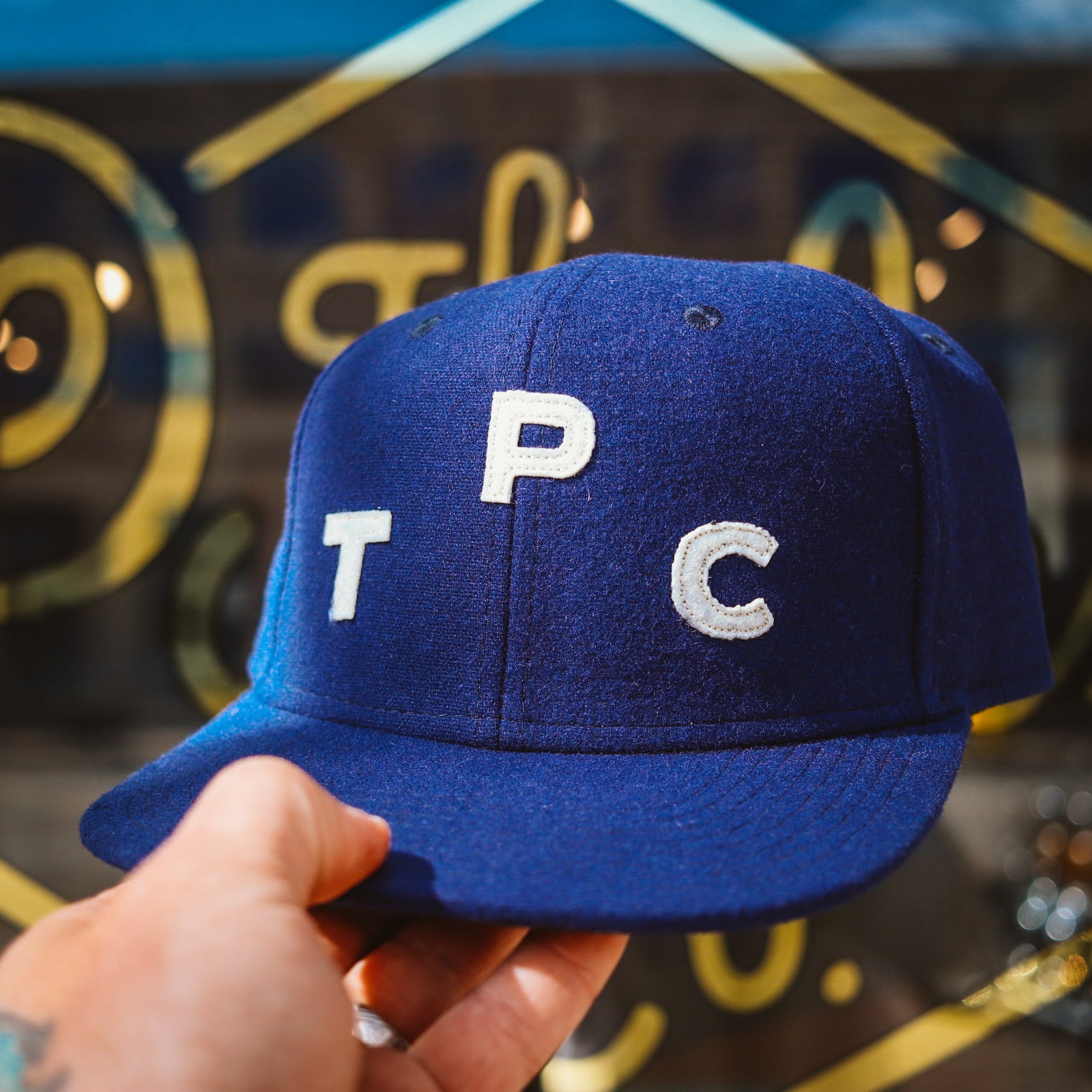 The Populess Co. - TPC Cap - Navy Heritage Flannel