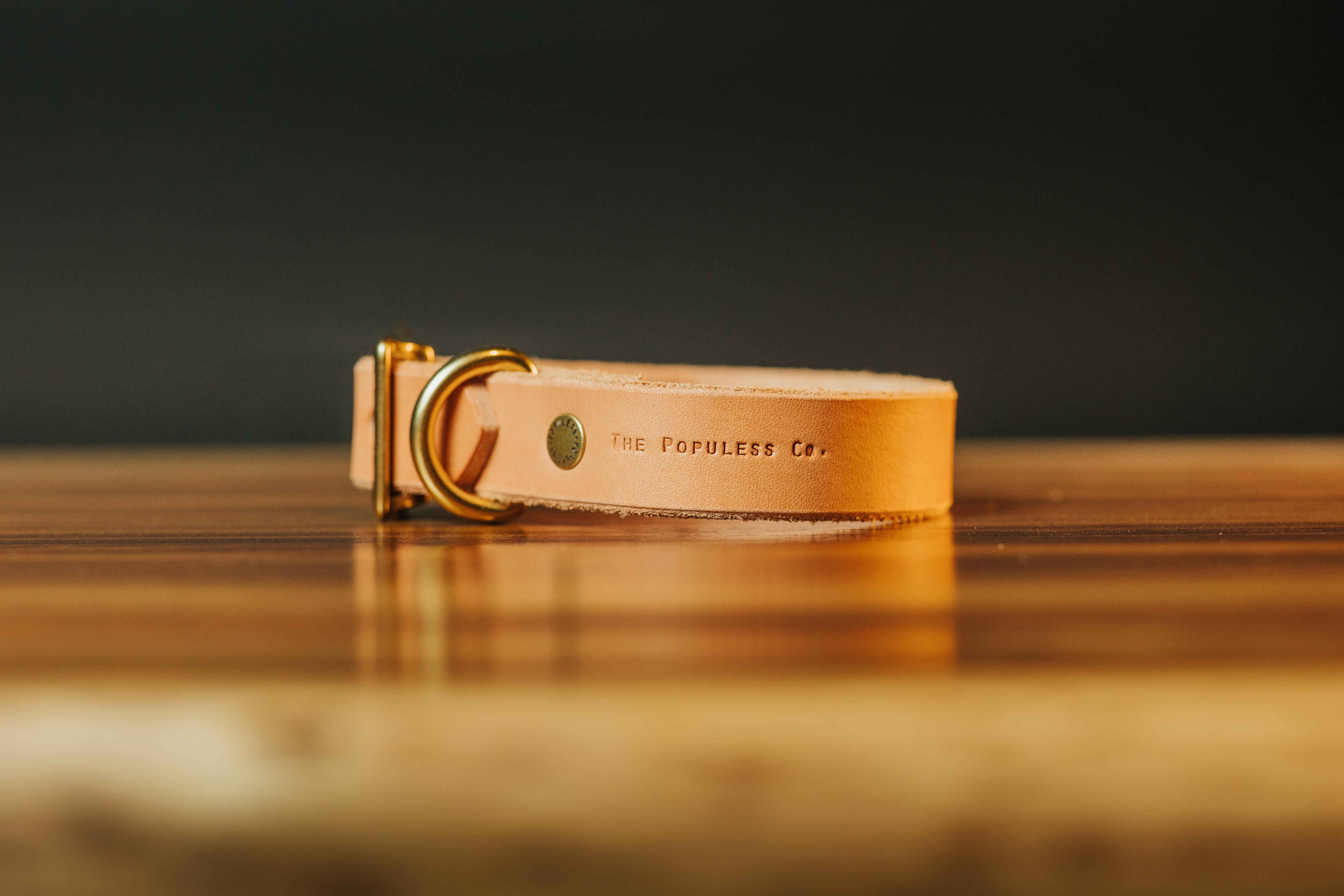 The Marv - Dog Collar - Natural