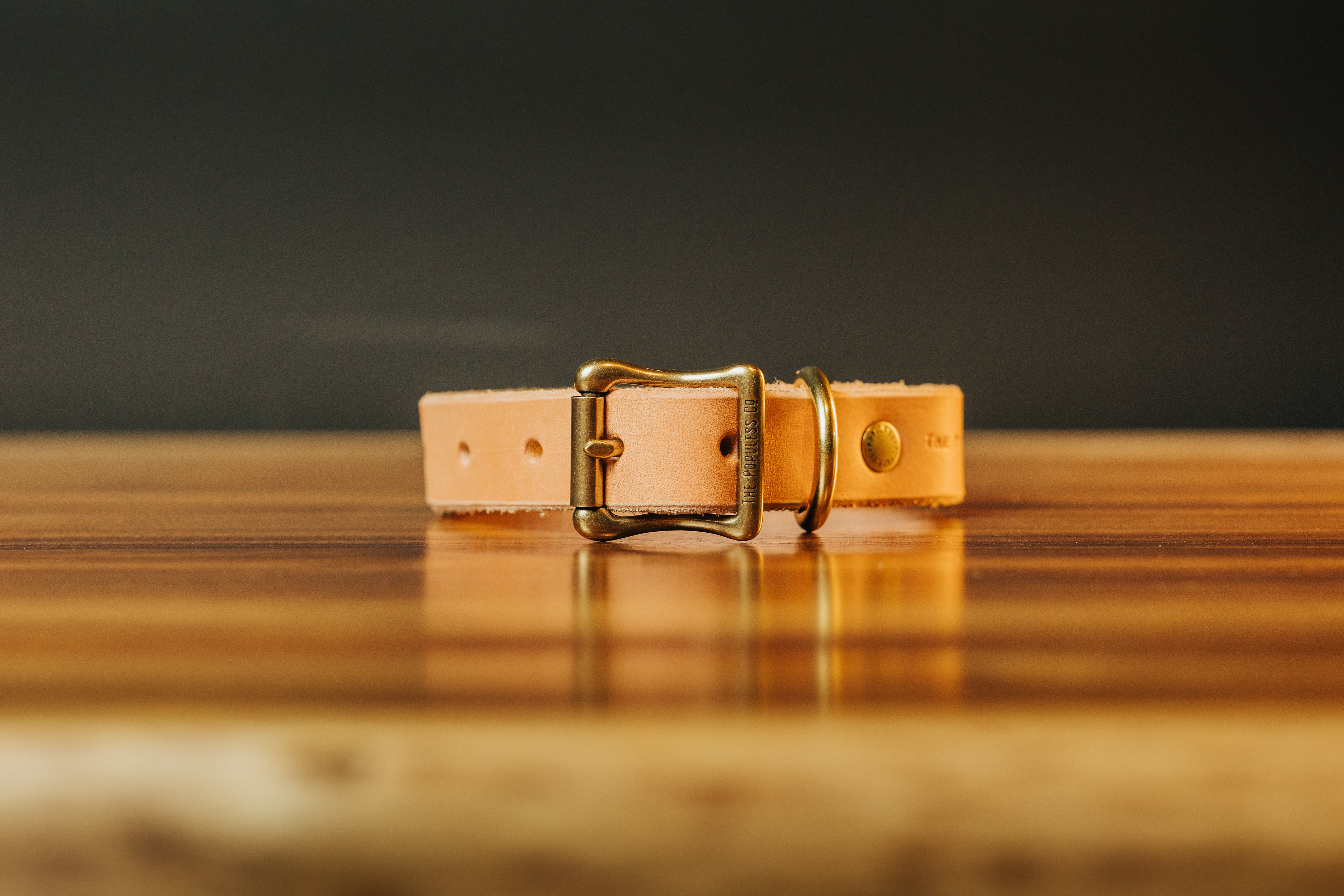 The Marv - Dog Collar - Natural