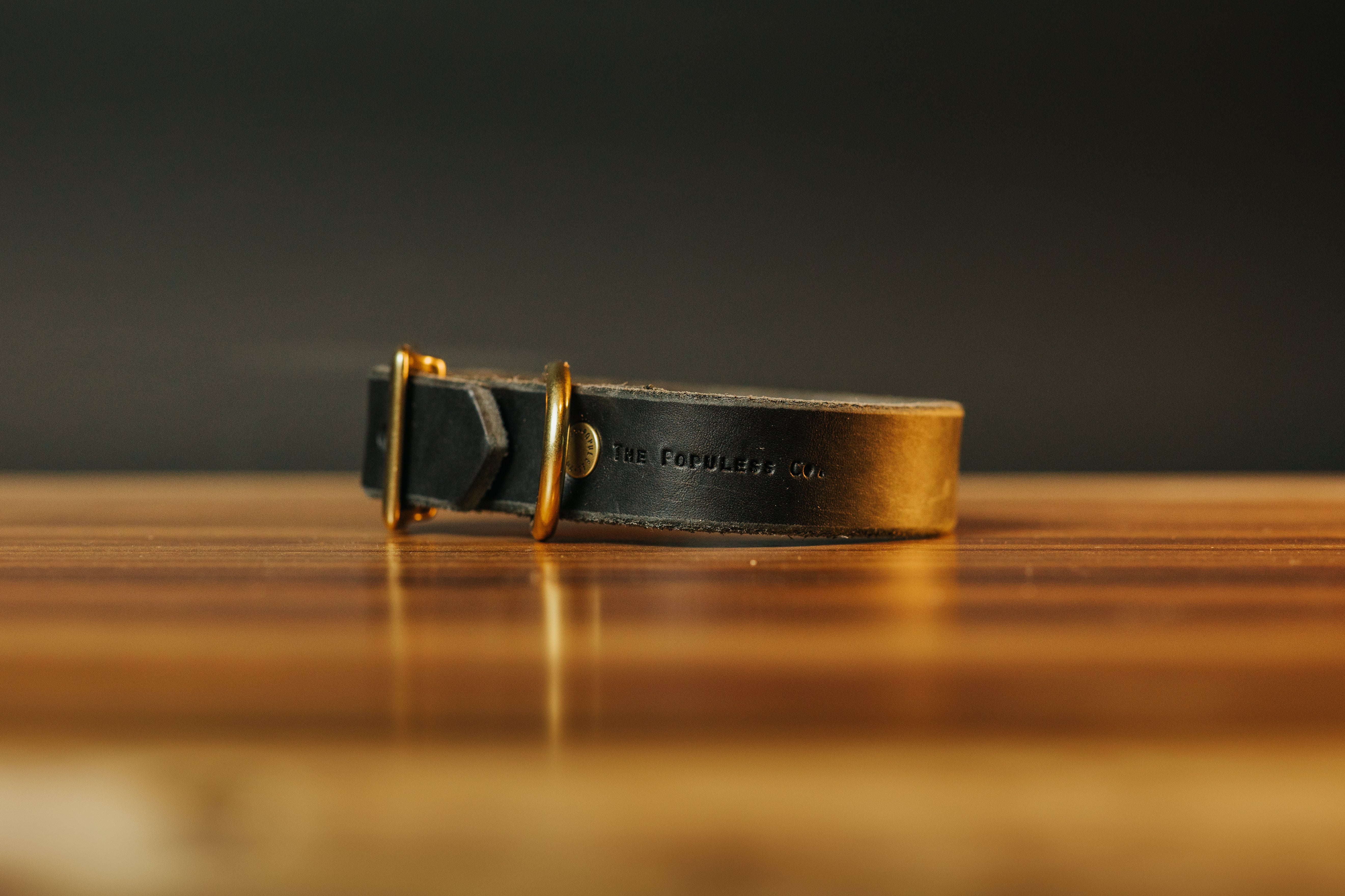 The Marv - Dog Collar - Black