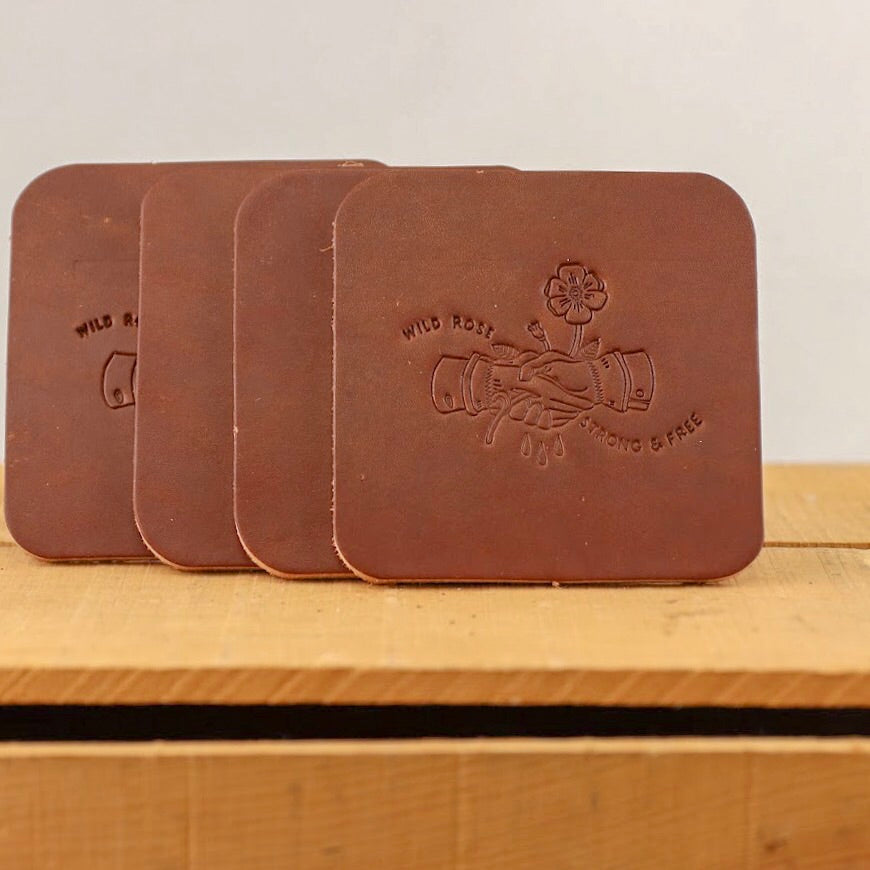 Wild Rose Coaster Set - The Populess Company